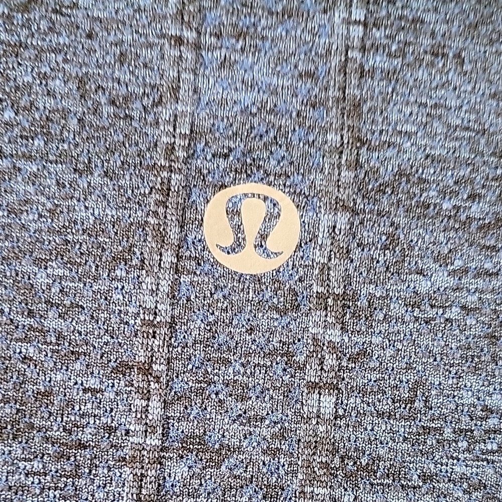 Lululemon Swiftly Tech Short Sleeve Top Navy Blue Size 8 Athletic Running - Picture 2 of 7
